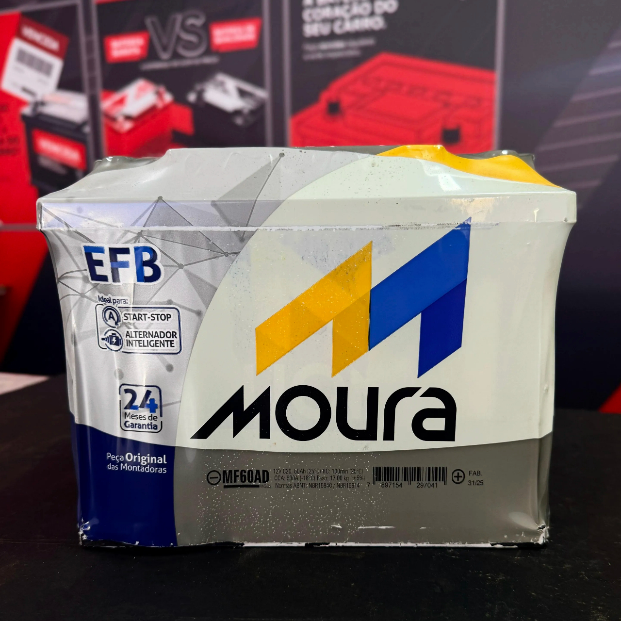 Bateria Moura EFB 60Ah